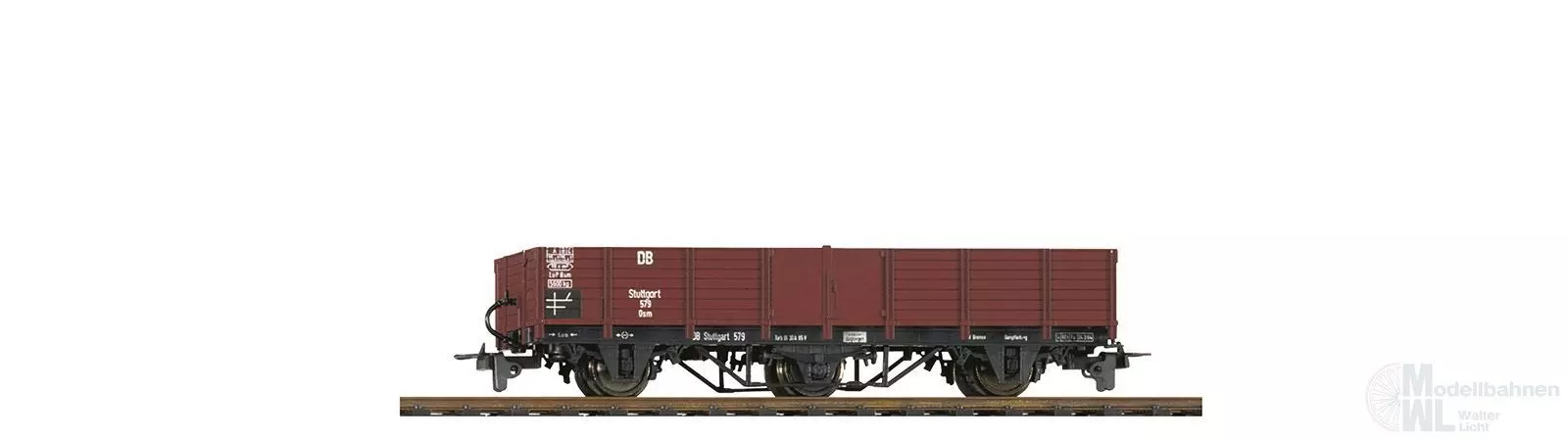 Bemo 2007812 - Hochbordwagen DB Ep.III Osm 582 H0e