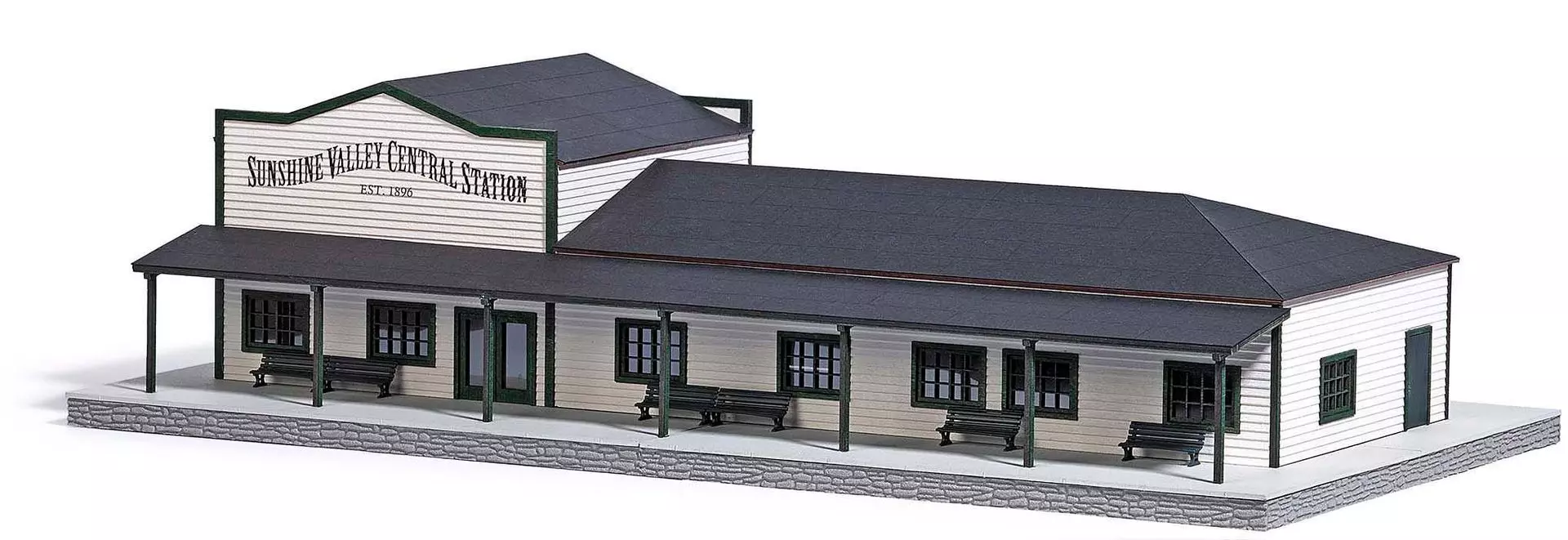 Busch 9721 - Bahnhof H0 1:87