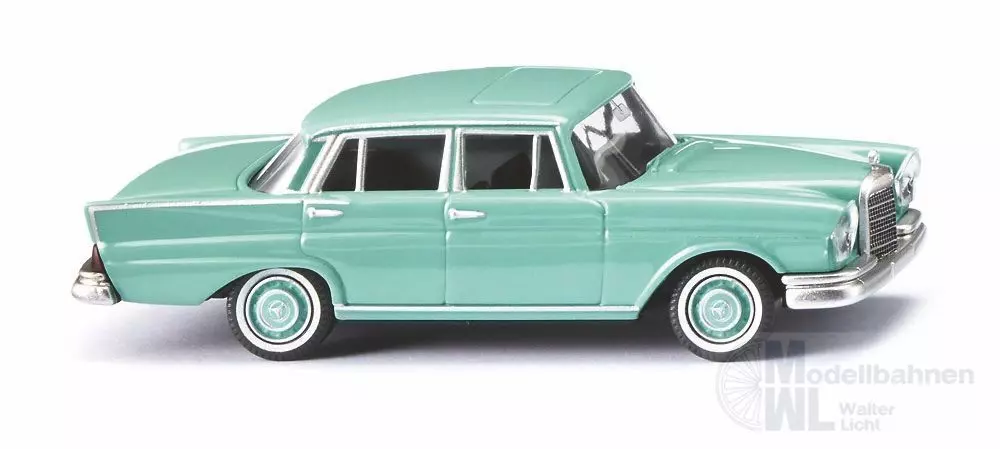 Wiking 082410 - Mercedes-Benz 220 S - pastelltürkis H0 1:87