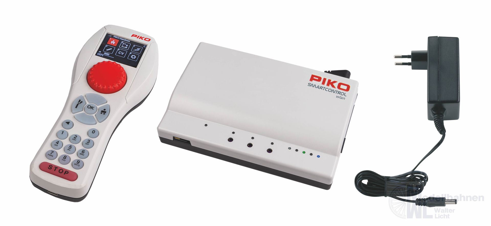 Piko 59105 - PSCwlan S-Set DB AG ICE3 A-Gleis & B VI H0/GL