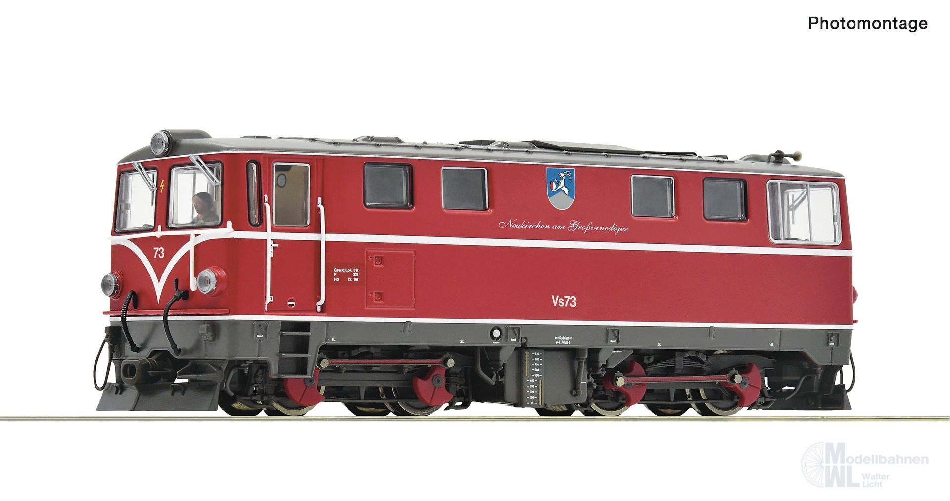 Roco 7550006 - Diesellok Vs 73 PLB Ep.VI H0e Sound Roco 7550006 - Diesellok Vs 73 PLB Ep.VI H0e Sound
