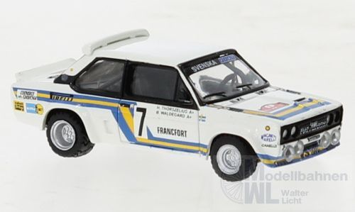 Brekina 22661 - Fiat 131 Abarth 7 Björn Waldegard Dritter in MonteCarlo 1980 H0 1:87 Brekina 22661 - Fiat 131 Abarth 7 Björn Waldegard Dritter in MonteCarlo 1980 H0 1:87
