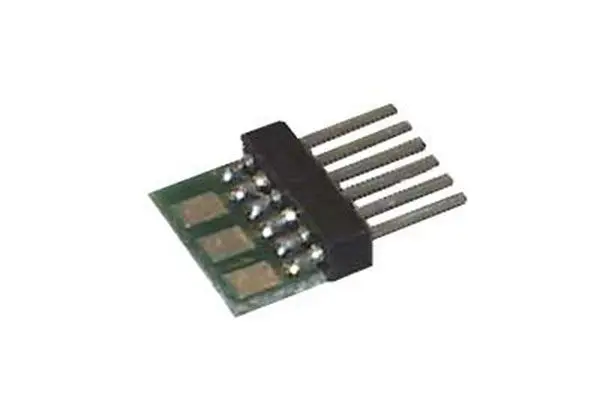 Lenz 80016 - Stecker für NEM651 Schnittstelle zum Anlöten von Kabeln 5 Stück