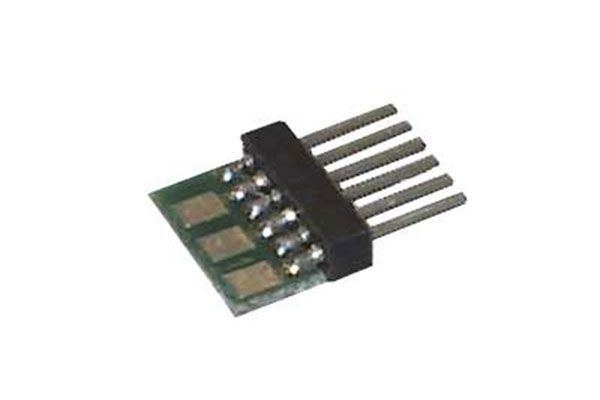 Lenz 80016 - Stecker für NEM651 Schnittstelle zum Anlöten von Kabeln 5 Stück