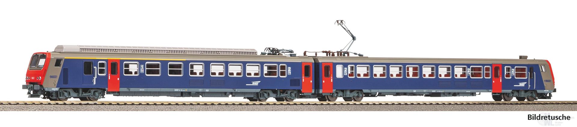 Piko 96534 - Triebzug Z 9600 SNCF Ep.V 2.tlg. H0/WS Sound