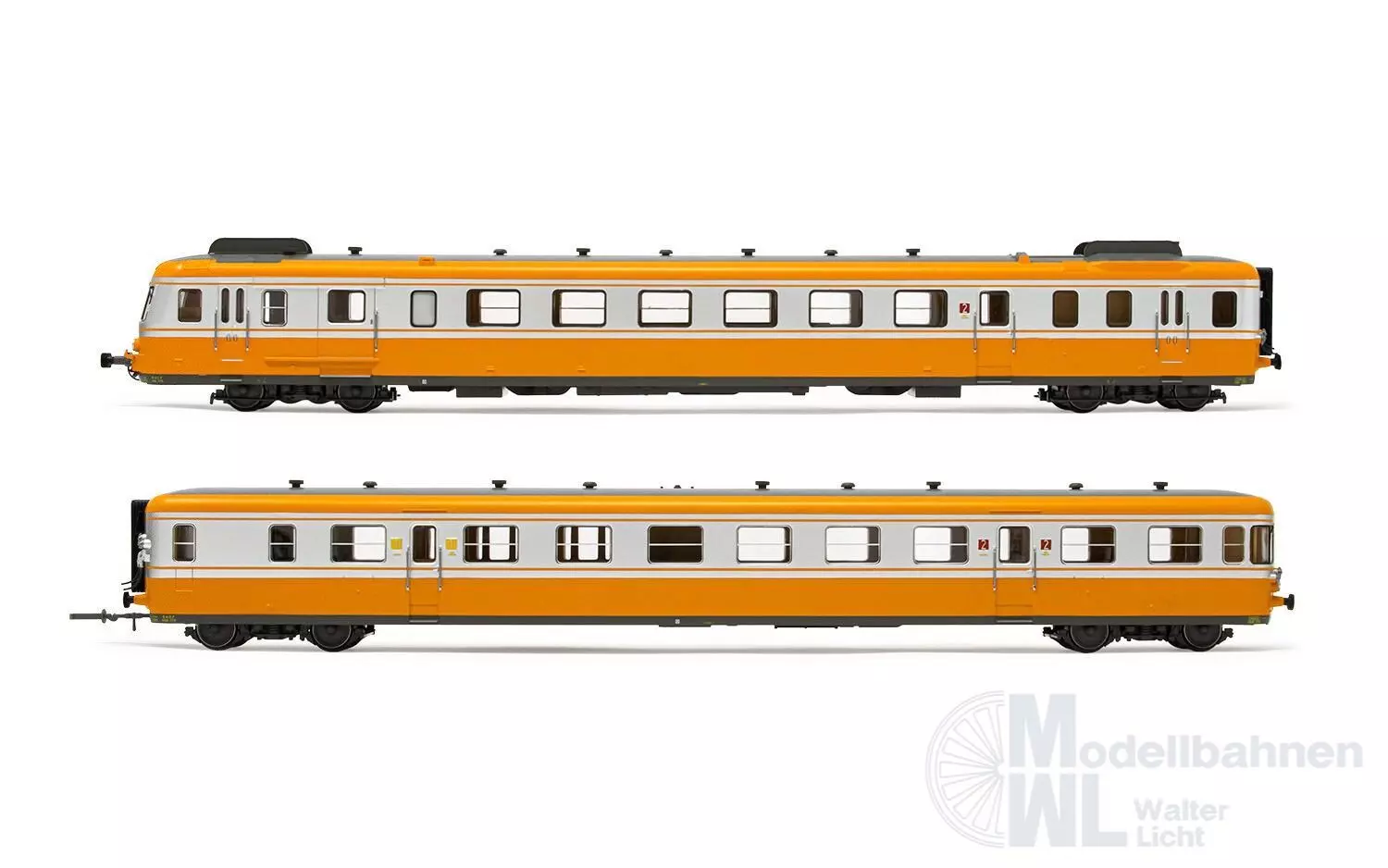 Arnold 2636S - Dieseltriebwagen RGP2 SNCF Ep.IV orange/silber N 1:160 Sound