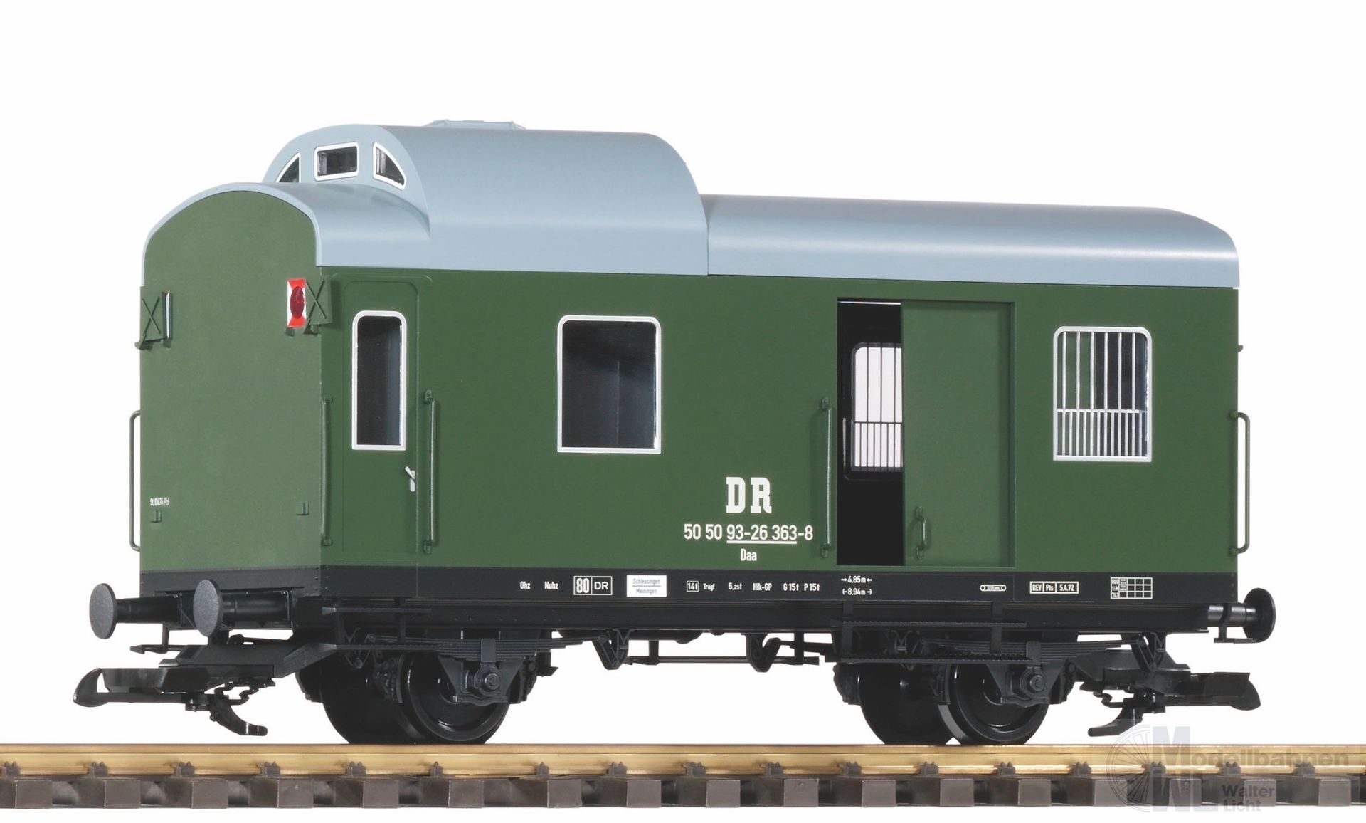 Piko 37840 - Packwagen DR Ep.IV Pwg 88 Spur G 1:22,5 Piko 37840 - Packwagen DR Ep.IV Pwg 88 Spur G 1:22,5