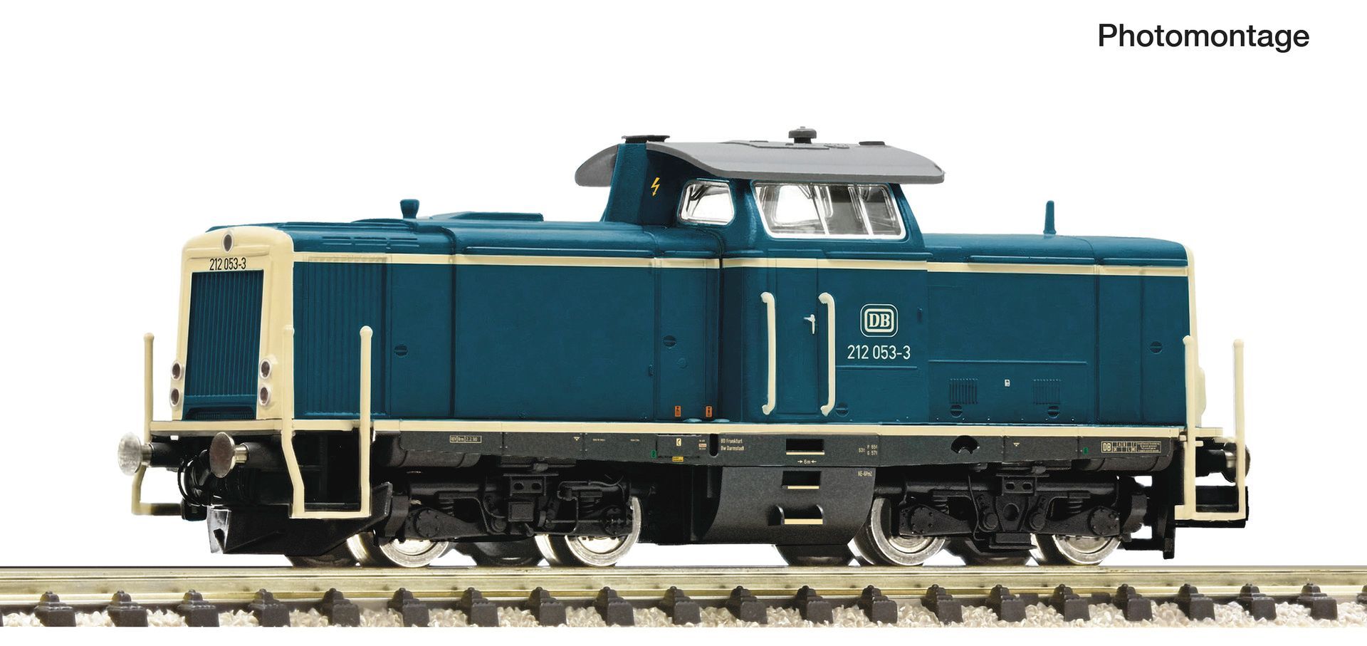 Fleischmann 7360044 - Diesellok BR 212 053-3 DB Ep.IV N 1:160