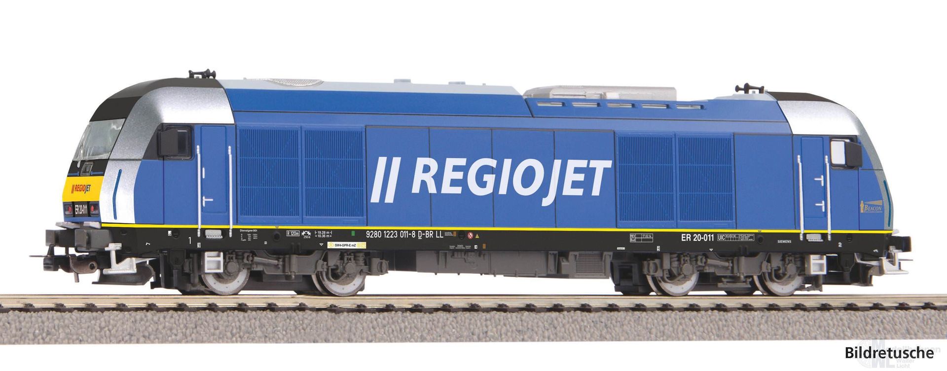 Piko 57975 - Diesellok BR 223 Regiojet Ep.VI H0/GL Sound