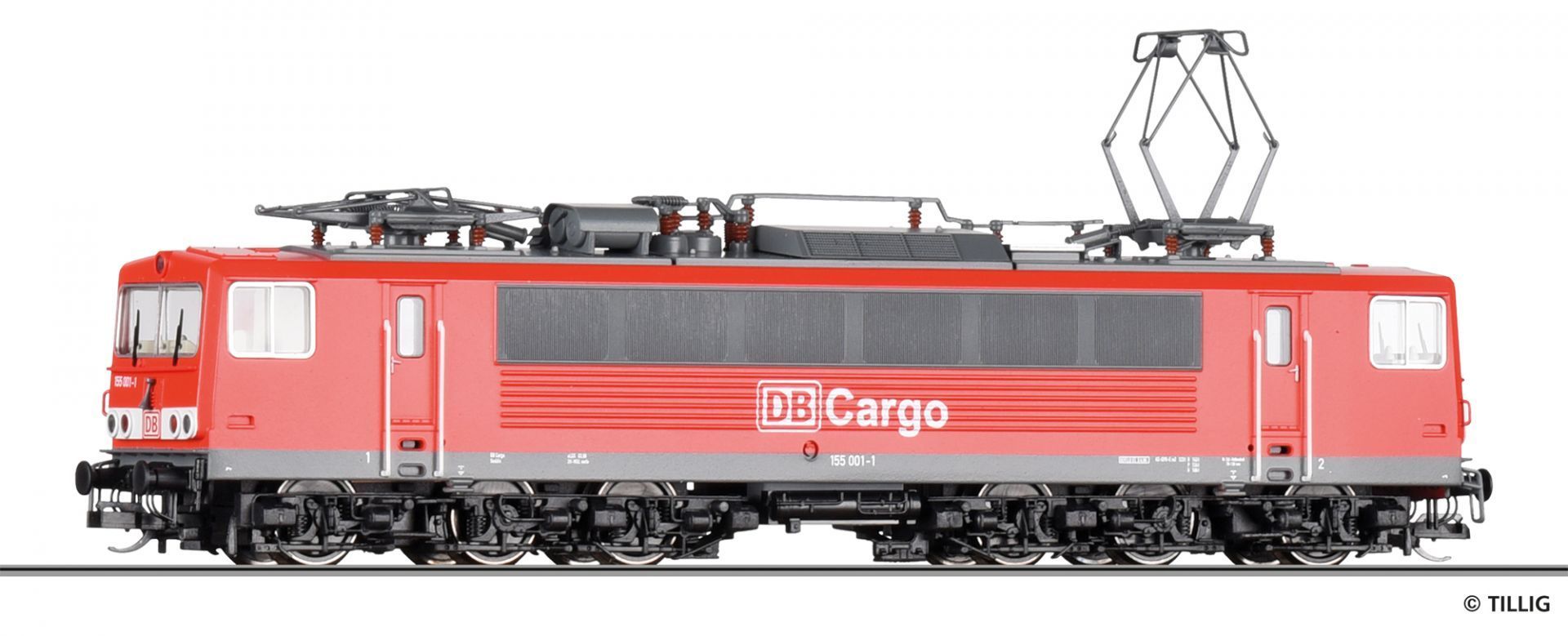 04330 Tillig 04330 - E-Lok BR 155 001-1 DB Cargo Ep.V TT 1:120