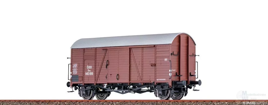 Brawa 50738 - Güterwagen ged. ÖBB Ep.III Gms H0/GL