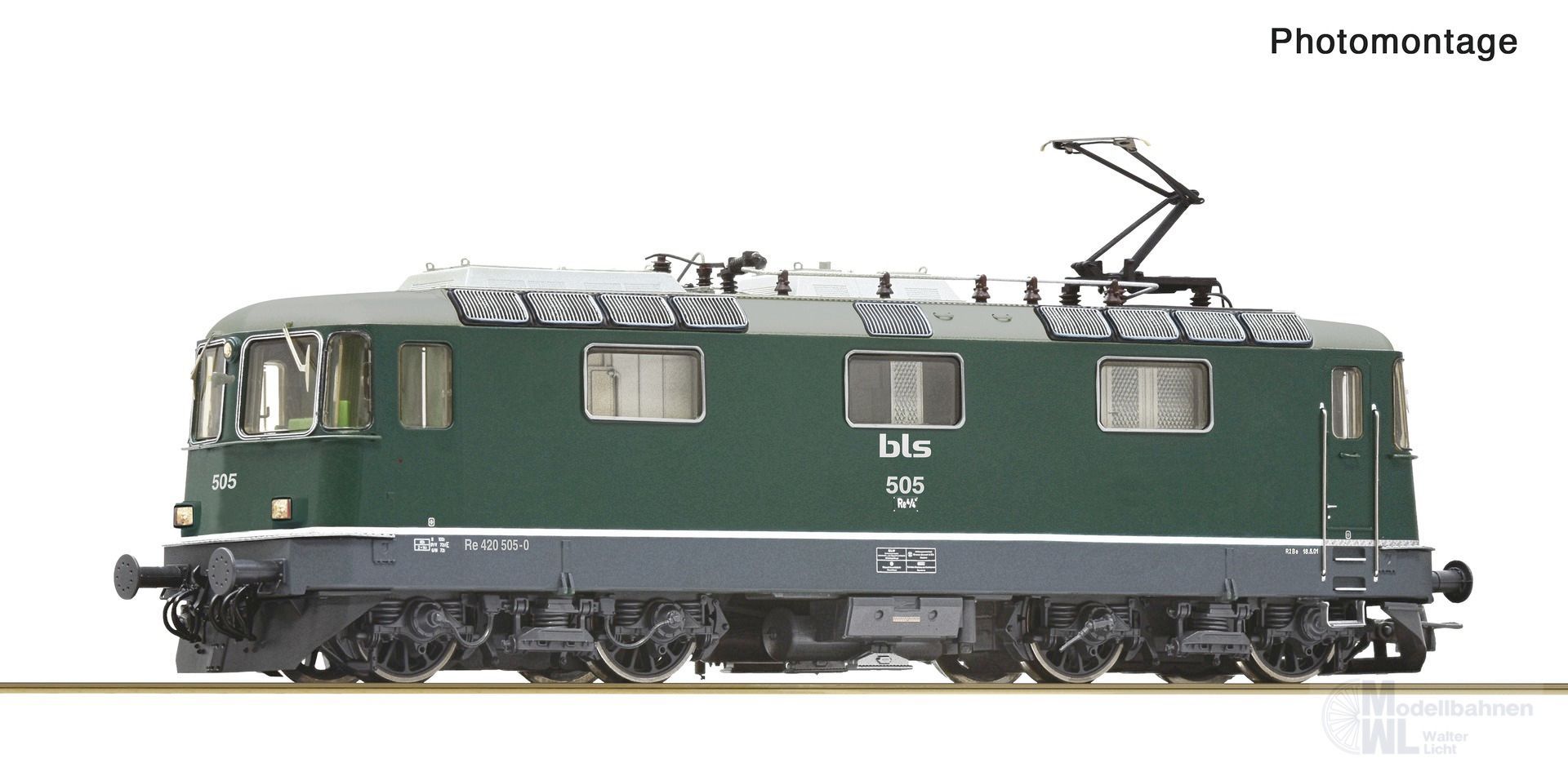 Roco 7510110 - E-Lok Re 420 505-0 BLS Ep.V H0/GL Sound Roco 7510110 - E-Lok Re 420 505-0 BLS Ep.V H0/GL Sound