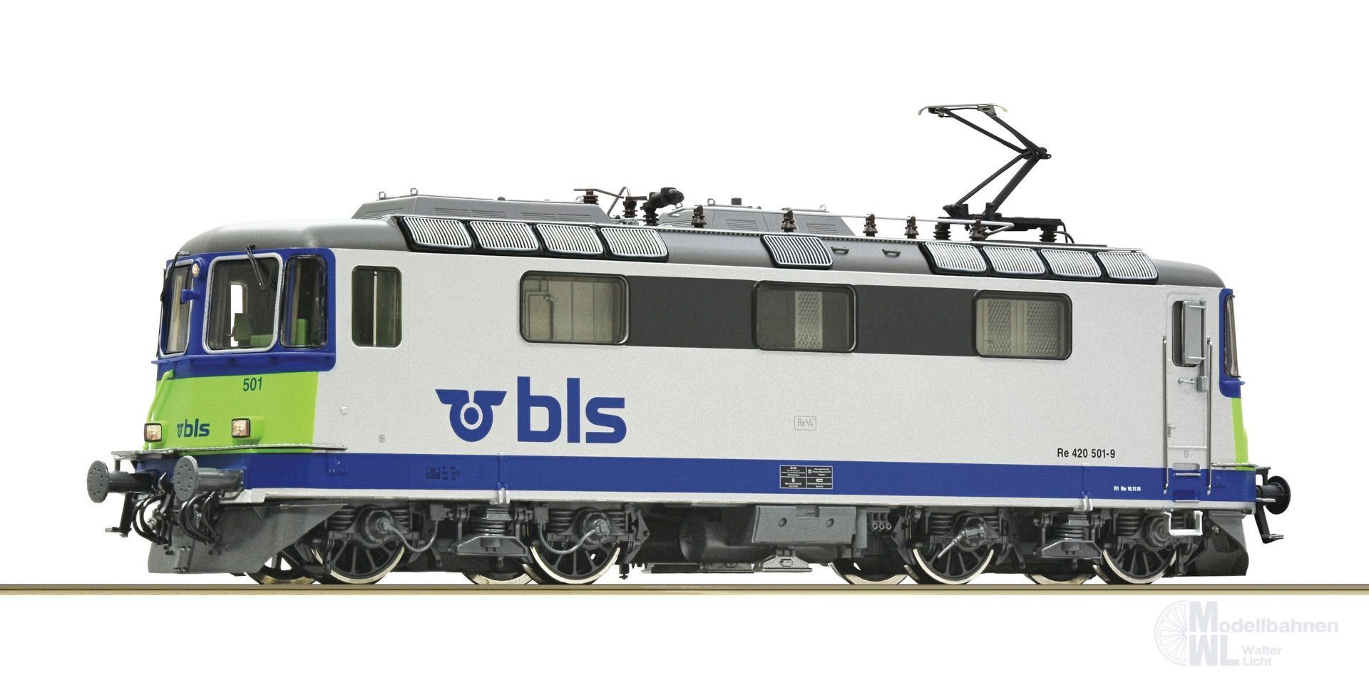 Roco 7510028 - E-Lok BR 420 501-9 BLS Ep.VI H0/GL Sound