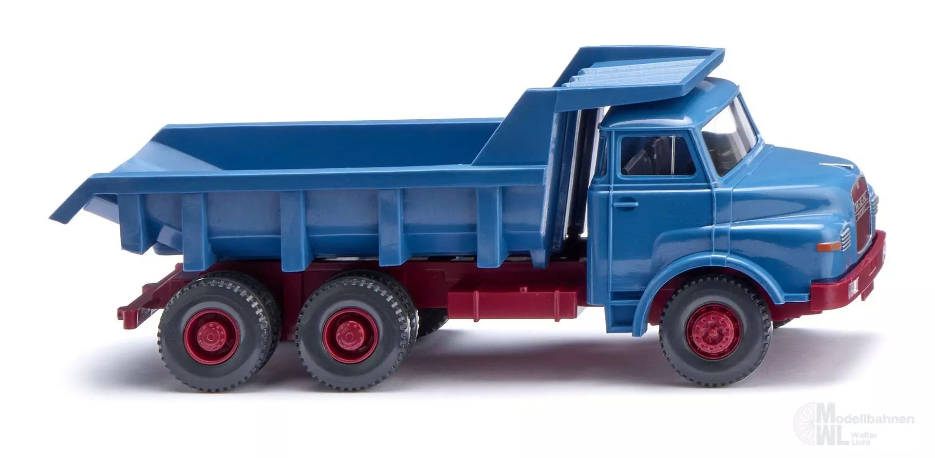 Wiking 067002 - MAN Muldenkipper brilliantblau H0 1:87
