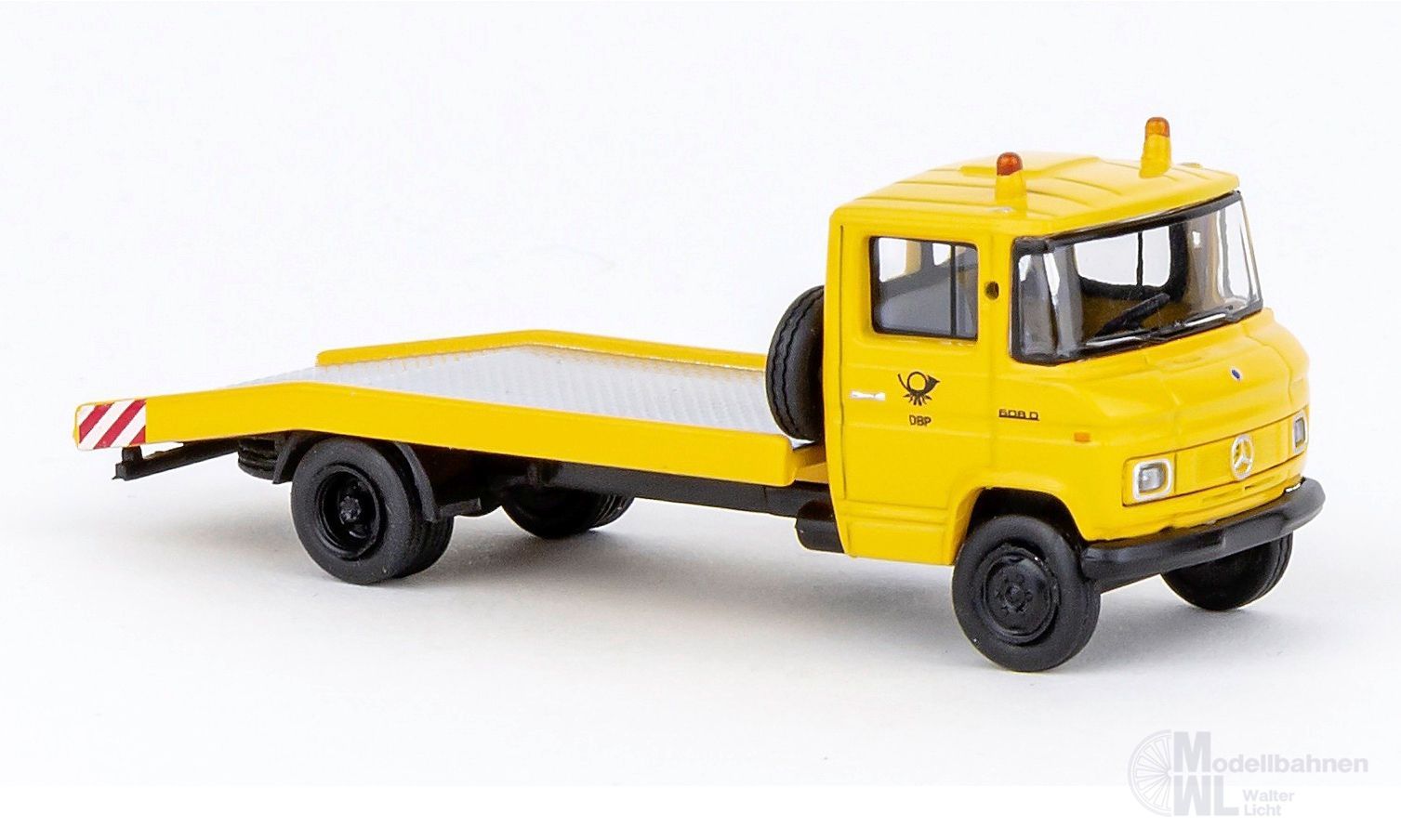 Brekina 36738 - Mercedes-Benz L 508 AbschleppwagenBundespost -klassisches Logo H0 1: