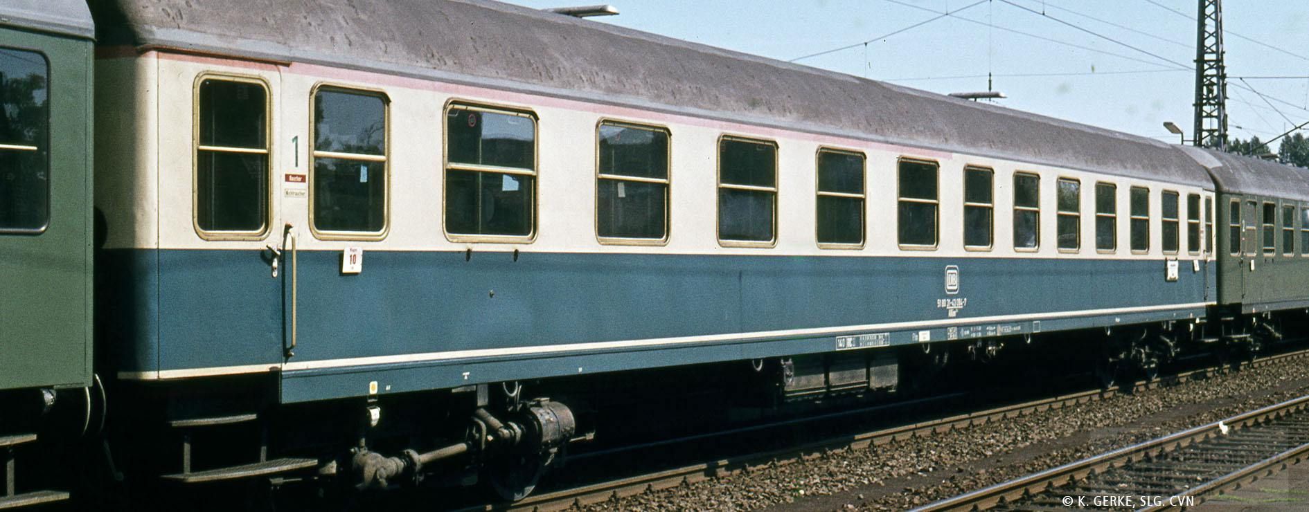 Brawa 58092 - Schnellzugwagen DB Ep.IV ABm223 H0/GL Brawa 58092 - Schnellzugwagen DB Ep.IV ABm223 H0/GL