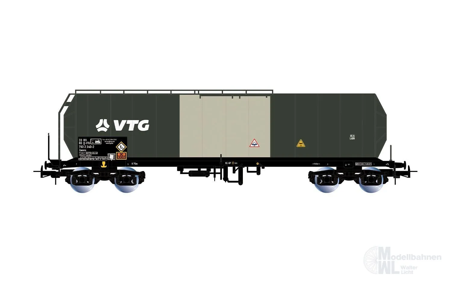 Rivarossi 6695 - Kesselwagen VTG Ep.VI H0/GL