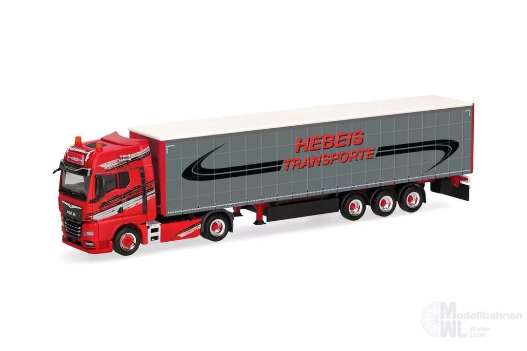 Herpa 320498 - MAN TGX GX GaPl-Sz Hebeis H0 1:87