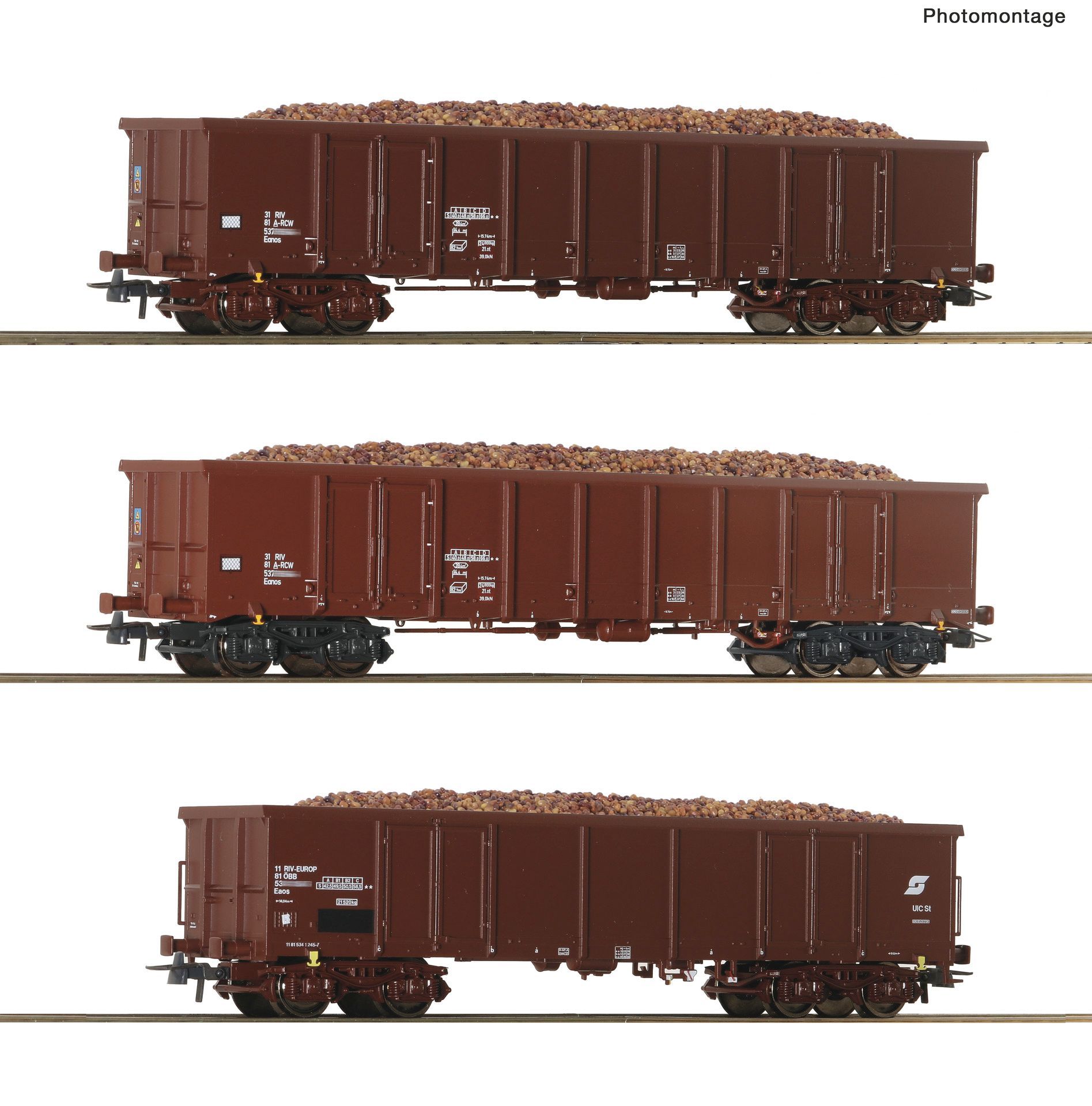Roco 6600436 - 3er Set Rübenzug ÖBB #1