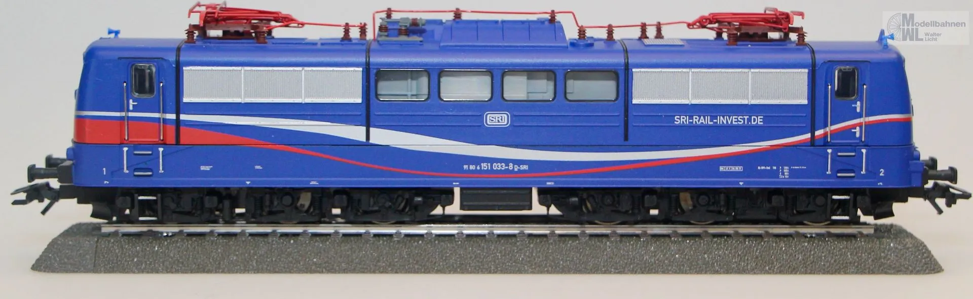 Märklin 37438 - MÄRKLIN - E-Lok BR 151 SRI Ep.VI H0/WS Sound mfx