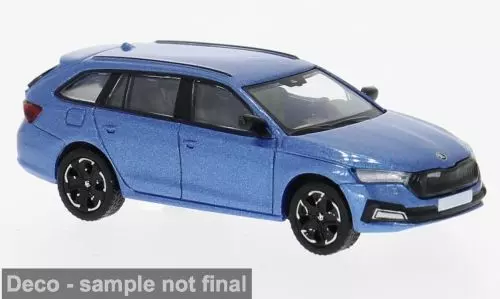 PCX-Models 870598 - Skoda Oktavia IV Combi blau 2019 H0 1:87