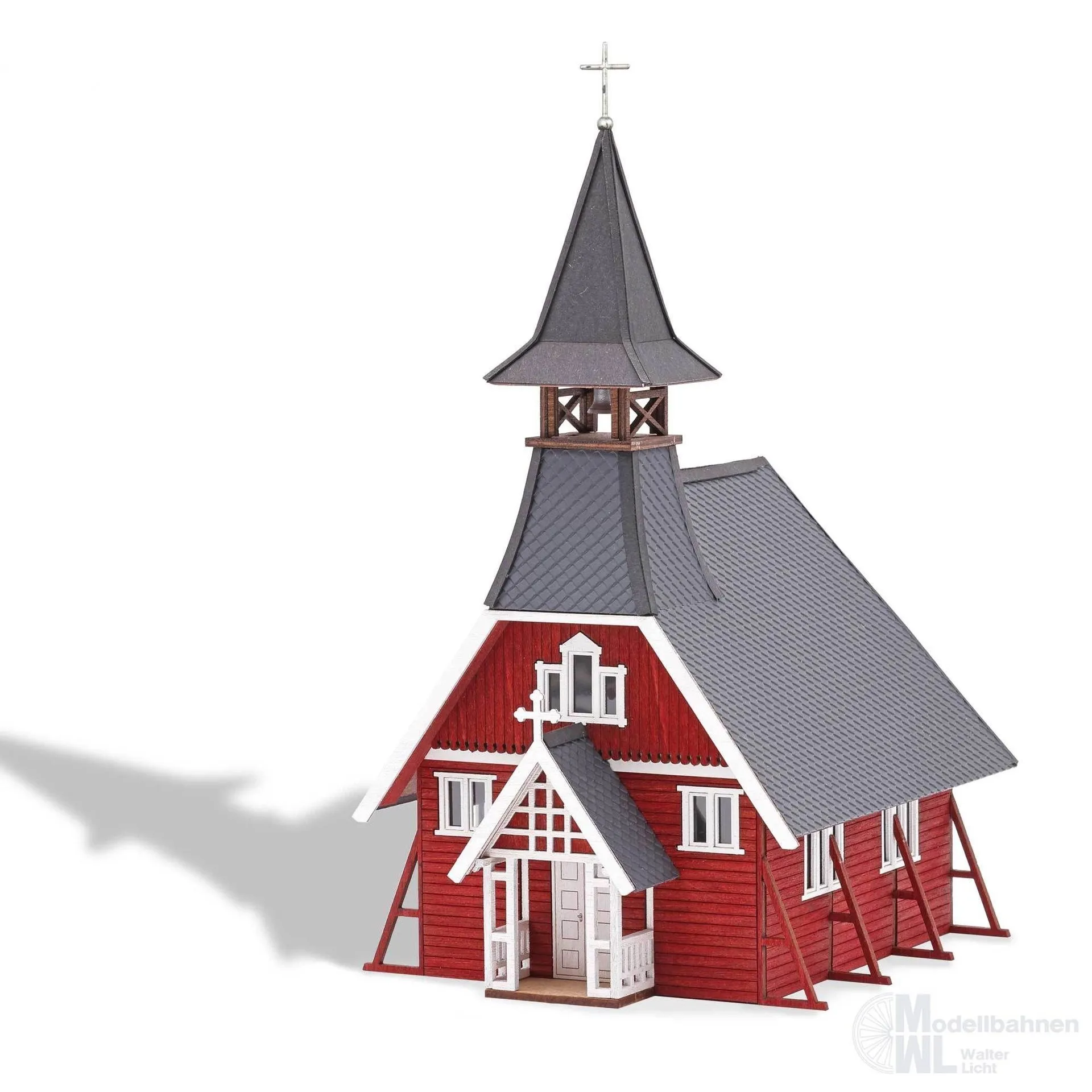 Busch 1720 - Holzkapelle Ralswiek H0 1:87