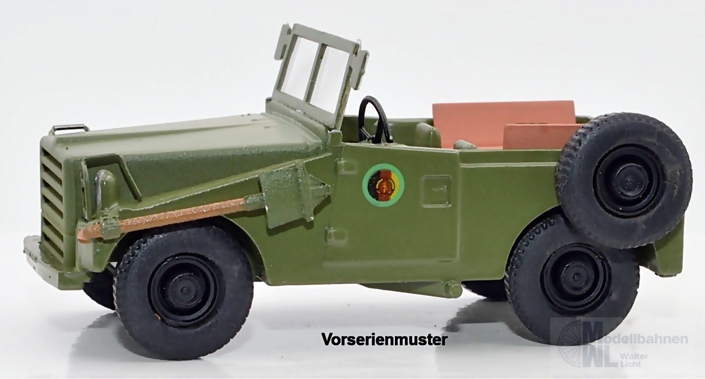 NPE NA88233 - IFA P3 Kübelwagen offen - Grenztruppen H0 1:87