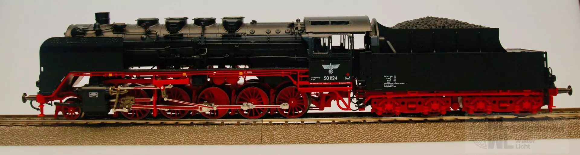 Roco 43300 - Roco - Dampflok BR 50 1124 DRG Ep.II H0/GL