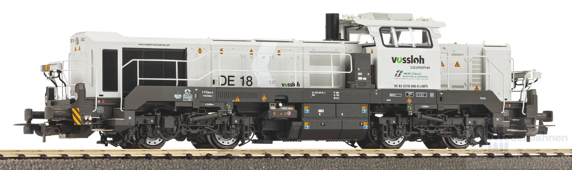 Piko 52366 - Diesellok DE 18 Mercitalia Ep.VI H0/WS Sound