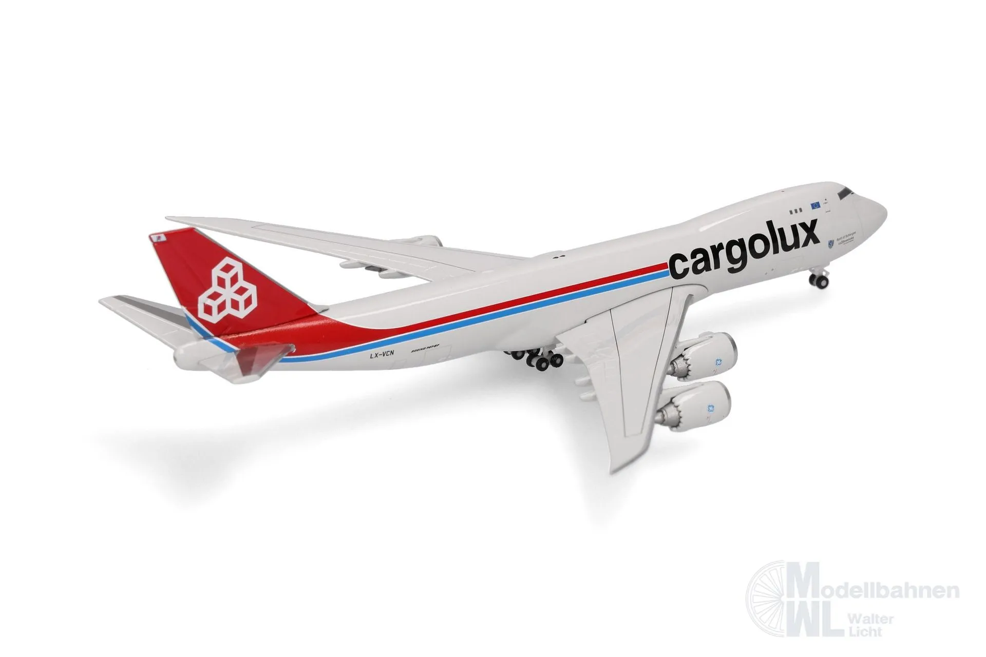 Herpa 539234 - Boeing 747-8F Cargolux 1:500