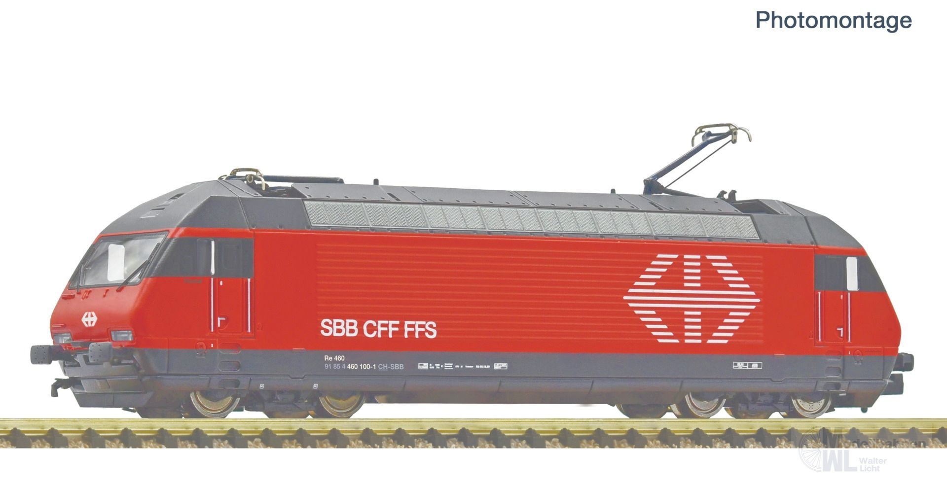Fleischmann 7570050 - E-Lok BR 460 100-1 SBB Ep.VI N 1:160 Sound