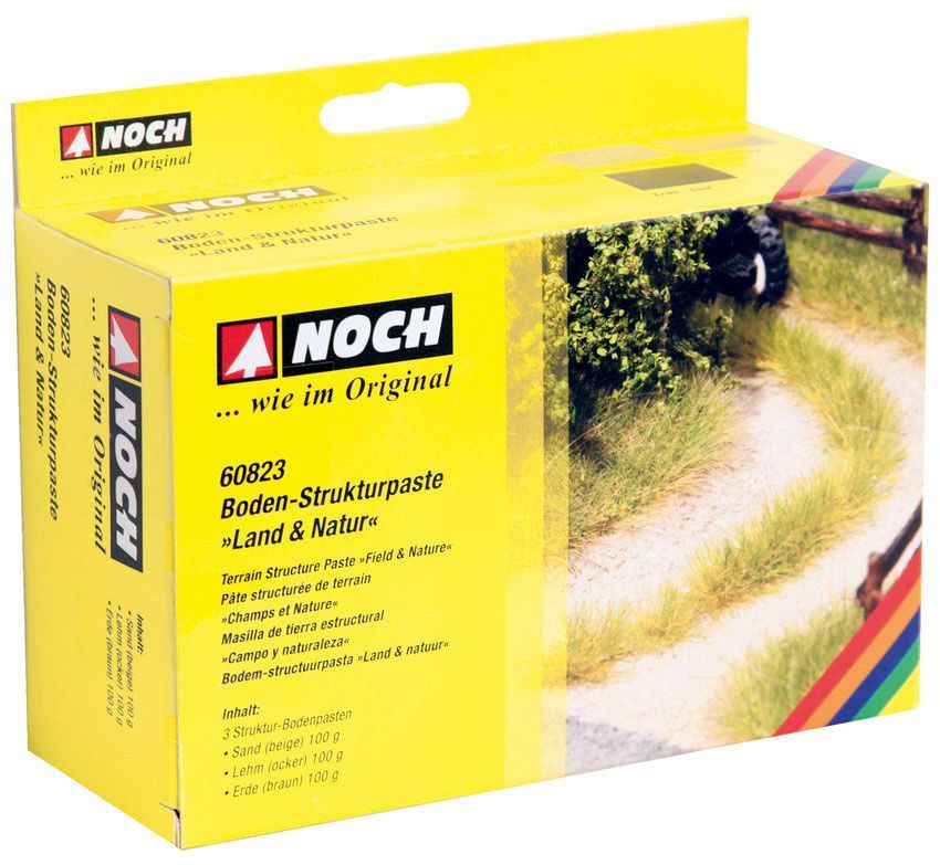 Noch 60823 - Boden-Strukturpaste Land & Natur G/1/0/H0/H0m/H0e/TT/N/Z