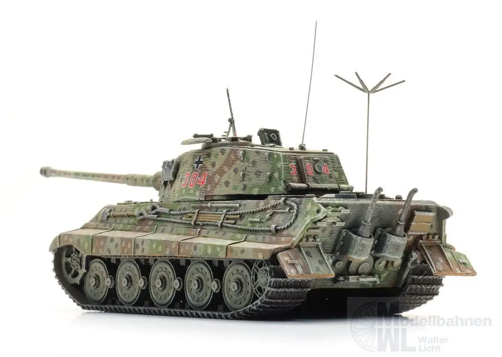 ARTITEC b.v. 6870650 - WM Tiger II Befehl Hinterhalt s.Pz.Abt.503 Fertigmodell H0 1:87