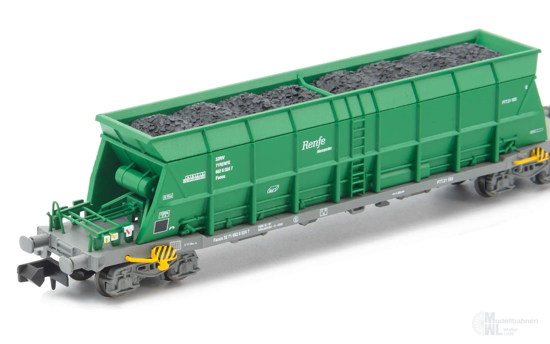Arnold 6670 - Selbstentladewagen Set RENFE Ep.V/VI 2.tlg. N 1:160