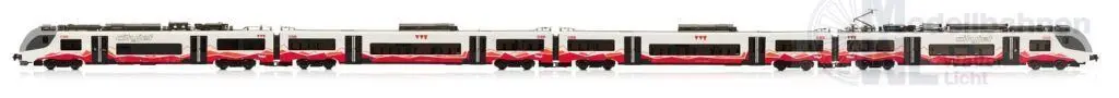 Jägerndorfer Modellbahn 19600 - Triebzug Rh 4748 Desiro ÖBB VVT Ep.VI 4-tlg. Tirol H0/WS