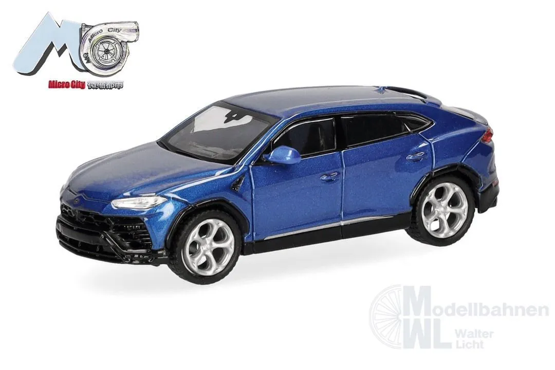 Herpa 87MC000119 - Lamborghini Urus, blau H0 1:87