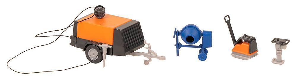 Faller 180344 - Baumaschinen-Set H0 1:87