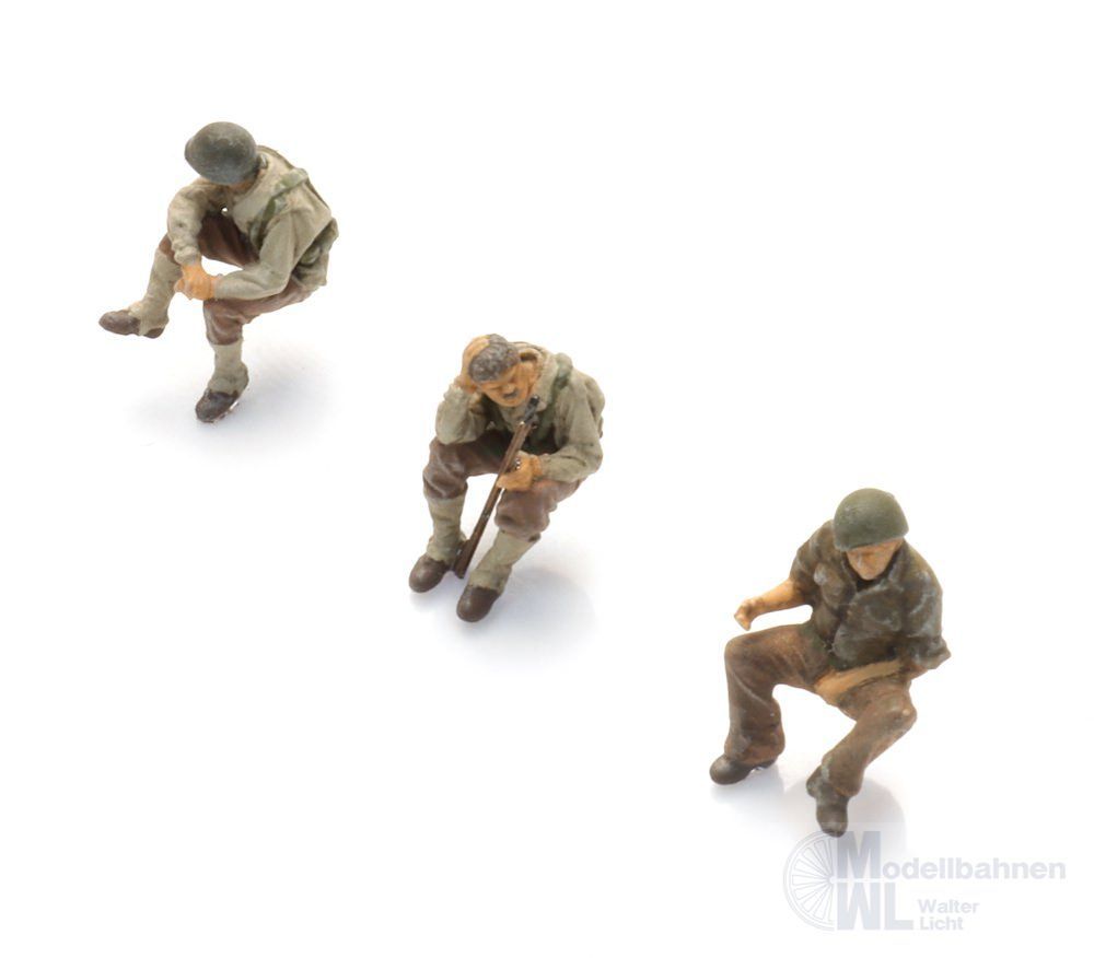 ARTITEC b.v. 5160079 - US Jeep crew 3 Figuren N 1:160