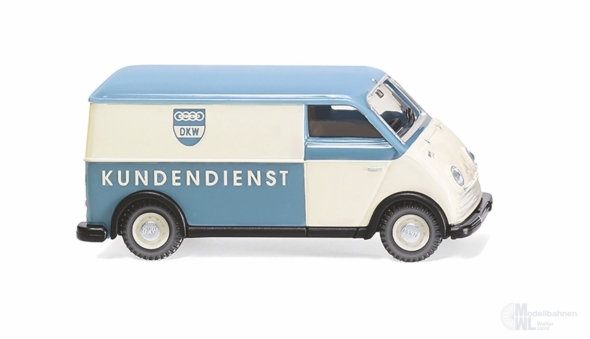 Wiking 033403 - DKW Schnelllaster Kastenwagen DKW Kundendienst H0 1:87