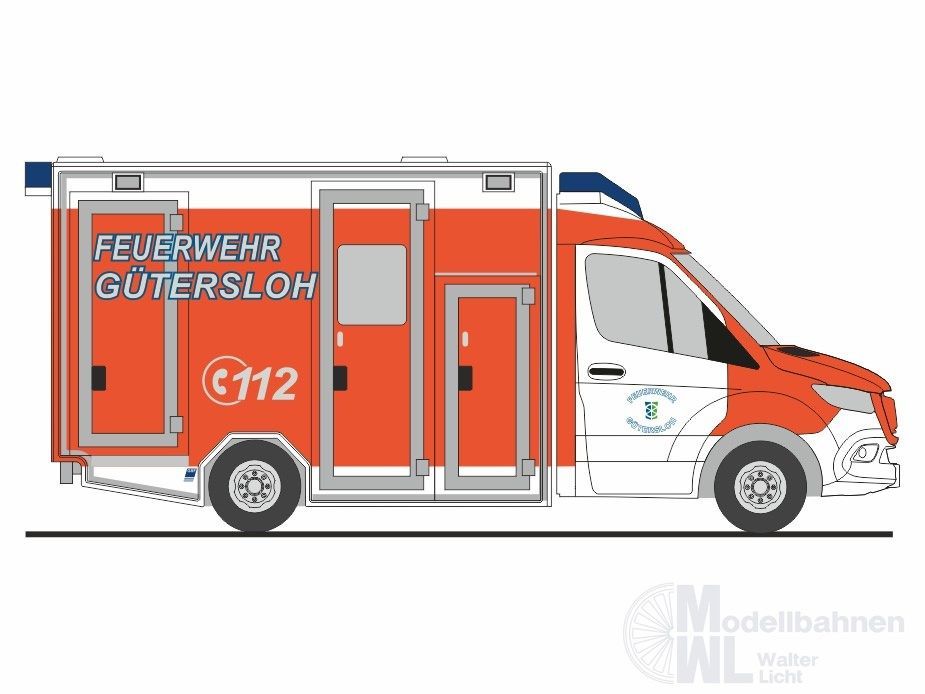 Rietze 76256 - GSF RTW ´18 FW Gütersloh H0 1:87 Rietze 76256 - GSF RTW ´18 FW Gütersloh H0 1:87