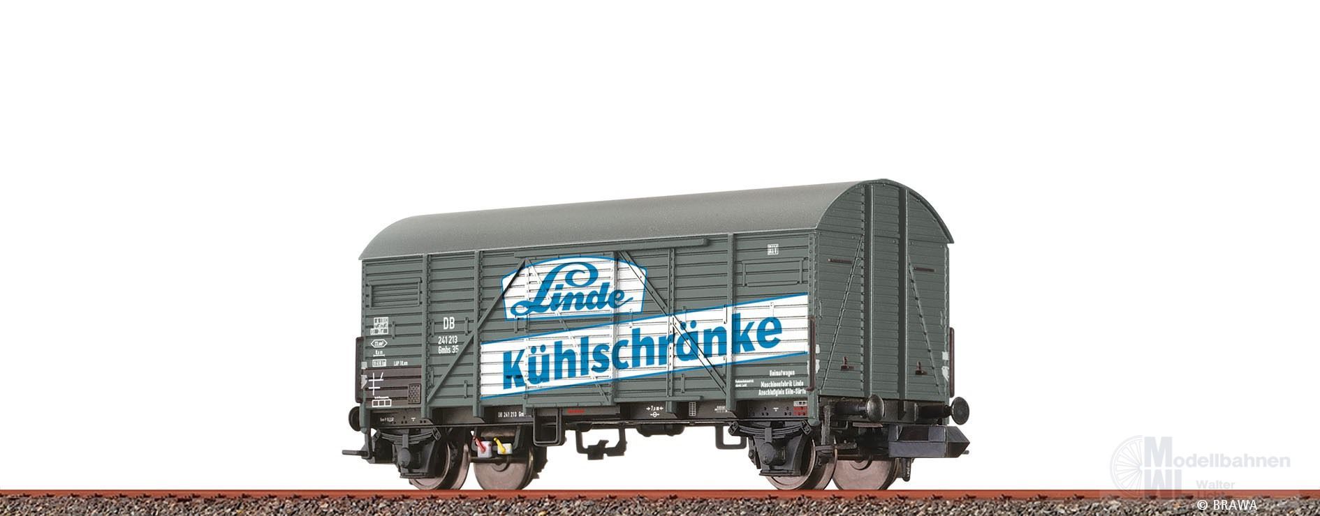 Brawa 67333 - Güterwagen ged. DB Ep.III Linde N 1:160