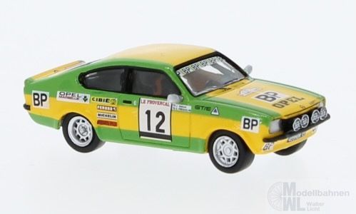 Brekina 20409 - Opel Kadett C GT/E 1976 Tour de Corse #12 1:87 Brekina 20409 - Opel Kadett C GT/E 1976 Tour de Corse #12 1:87