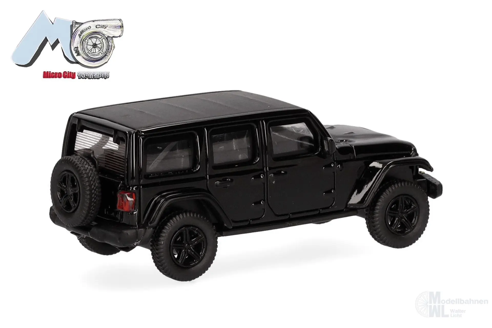 Herpa 87MC000028 - Jeep Wrangler schwarz ab 2017 H0 1:87