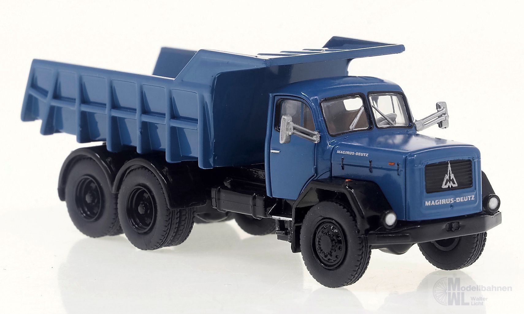 Brekina 83302 - Magirus Jupiter Kipper, blau H0 1:87 Brekina 83302 - Magirus Jupiter Kipper, blau H0 1:87