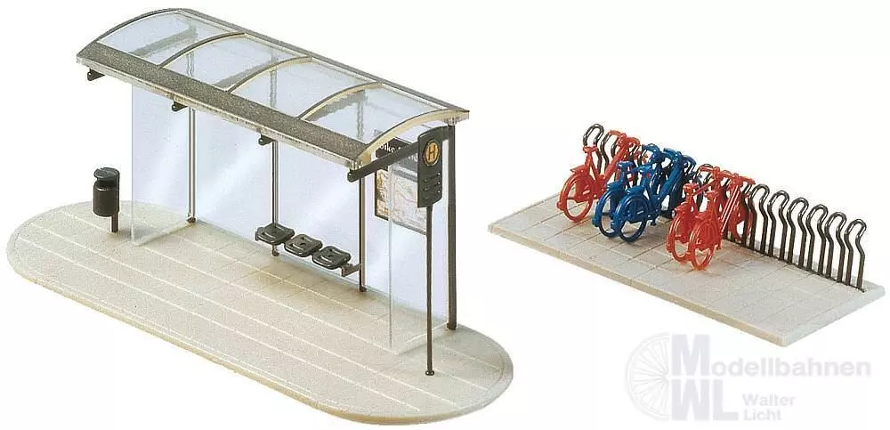Faller 272543 - Haltestellen City Compact N 1:160