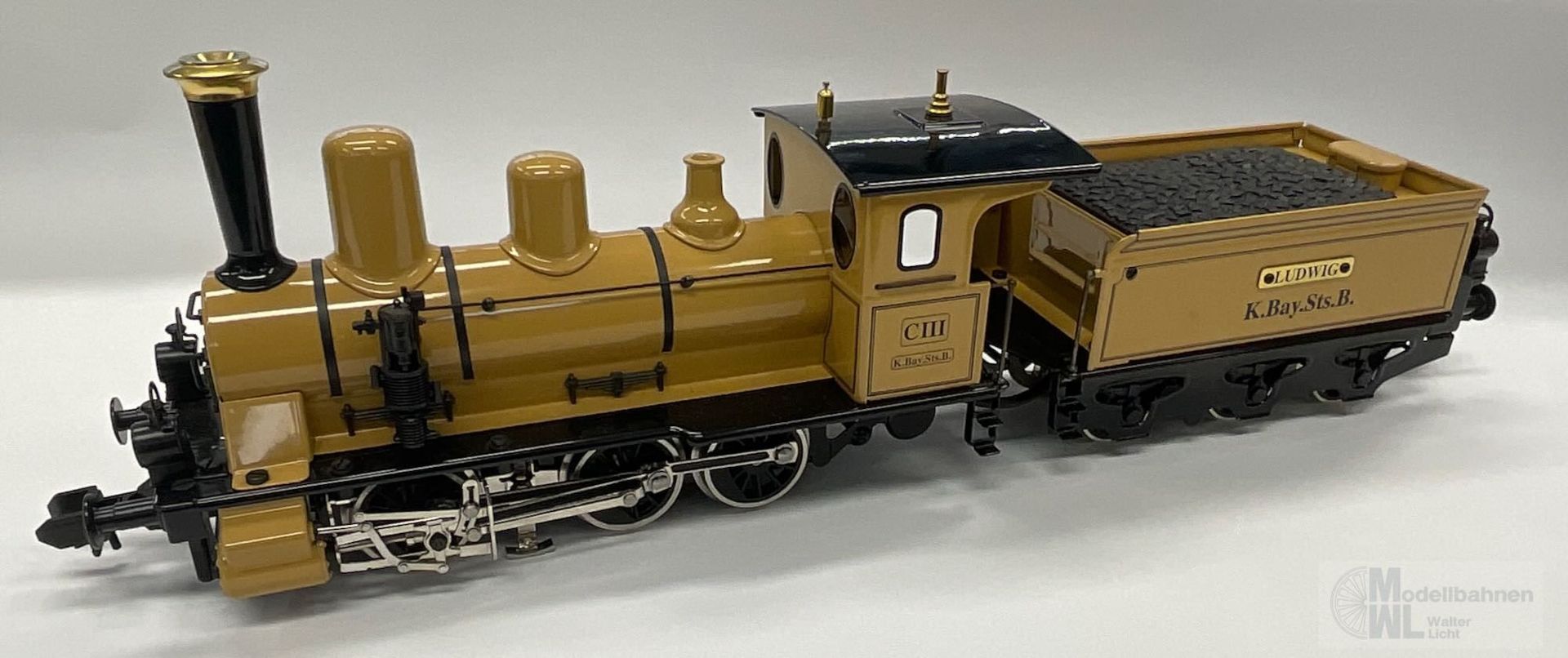 Märklin 54523 - MÄRKLIN MAXI - Dampflok Bayrische Schlepptenderlok Spur 1