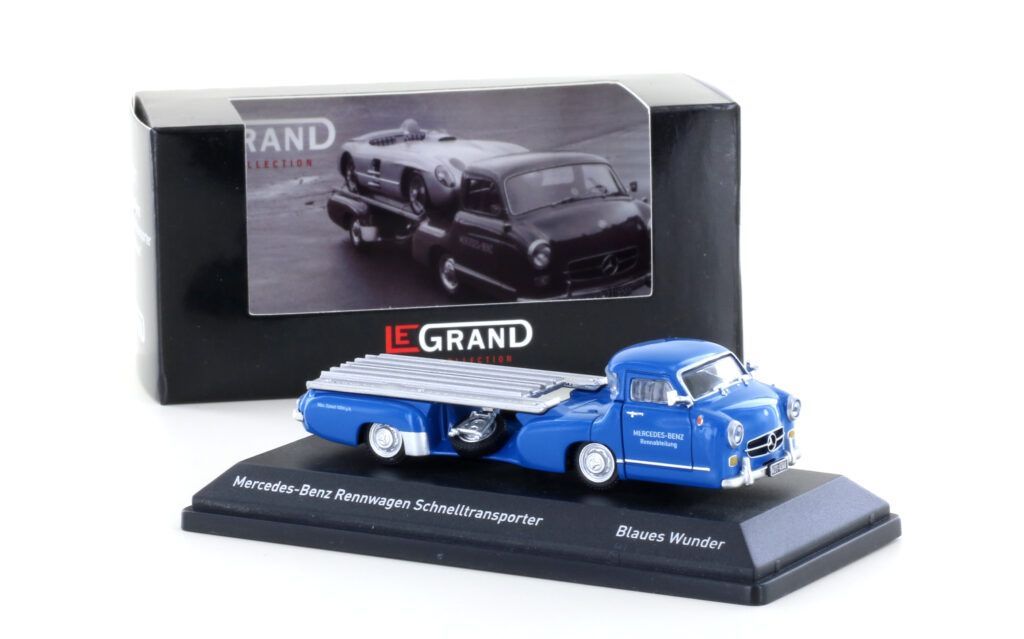 LEGRAND LE87310 - Mercedes-Benz Renntransporter Das blaue Wunder H0 1:87