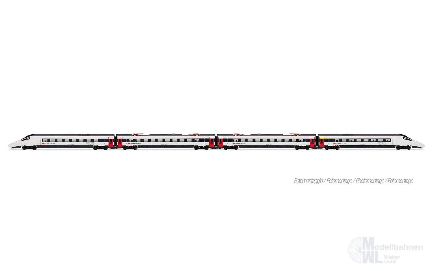 Lima 1683 - Triebzug ETR 610 SBB Ep.VI 4.tlg. H0/GL