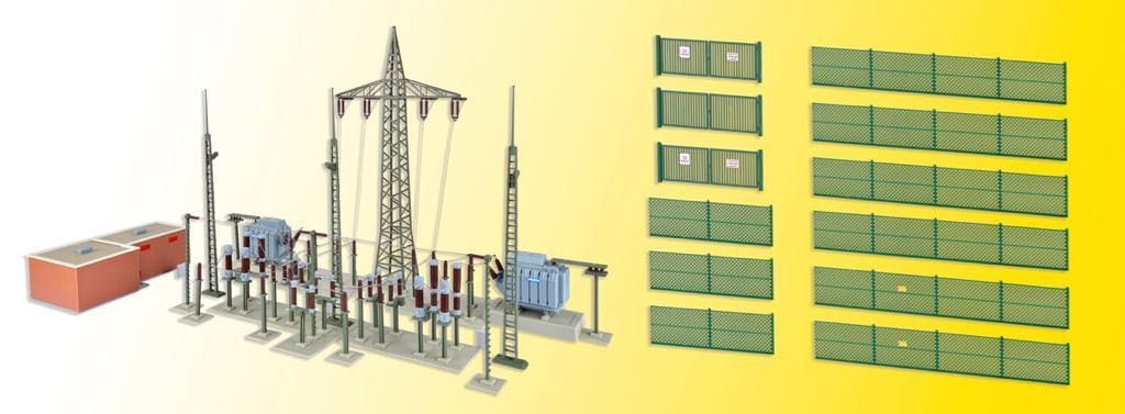 Kibri 39840 - Umspannwerk Unterwerk Baden-Baden H0 1:87