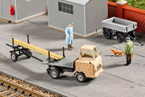 Auhagen 43694 - Multicar M22 Priitsche Langmaterialtransport TT 1:120 BAUSATZ